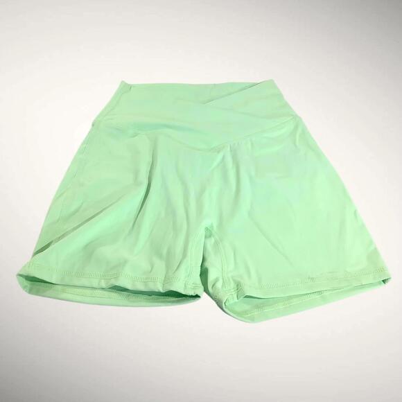 NWOT Sunzel Crossover V High Waist Yoga Workout Crossover Biker Shorts, XS - Picture 1 of 4